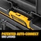 Stanley DeWalt ToughSystem 2.0 21.75 in. Medium Tool Box Black/Yellow DWST08165 - alternate 2